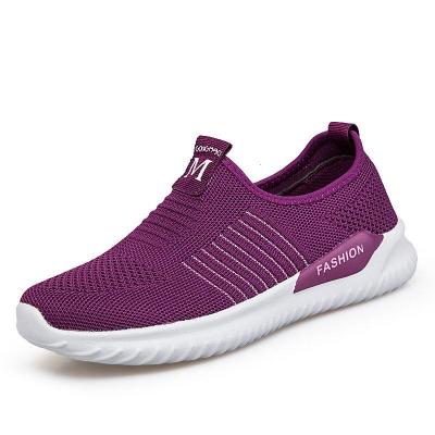 2019春季新款老人鞋防滑软底中老年运动鞋女休闲旅游鞋舒适