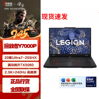 联想(Lenovo)拯救者Y7000P 2025款 16英寸电竞游戏笔记本电脑 定制 英特尔酷睿Ultra7-255HX 64G内存 1T固态 RTX5060独显 黑色