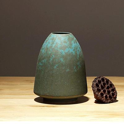 景德镇陶瓷器花瓶新中式餐桌子工艺品客厅插花电视柜干花装饰摆件花瓶