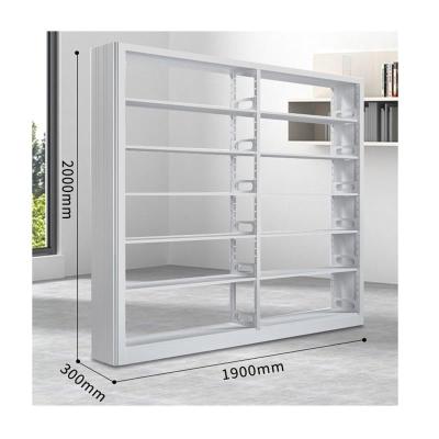 韶优 图书馆钢制单面书架SY-G03