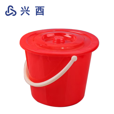 兴酉 塑料桶小水桶小红桶 5L 个