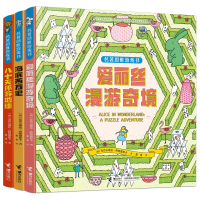 音像名著思维游戏书(套装3册)[波]亚历山德拉·阿特莫斯卡