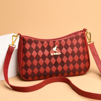 包包女包新款2026斜挎包女时尚女士单肩包女撞色小方包女