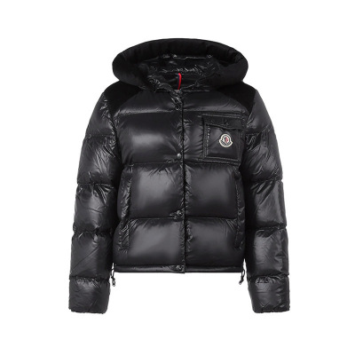 盟可睐/蒙口 moncler 奢侈品 女士鹅绒短款连帽羽绒服夹克外套1a00126