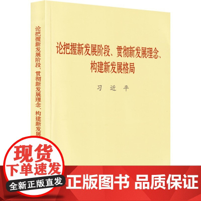 论把握新发展阶段 贯彻新发展理念 构建新发展格局 普及本 (小字本) 中央文献出版社