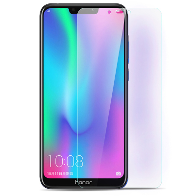[送手机壳]轻万适用华为荣耀畅玩8c钢化膜honor全屏玻璃贴膜抗蓝光HUAWEI
