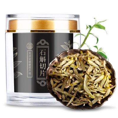 青源堂铁皮石斛切片浙江乐清石斛20克