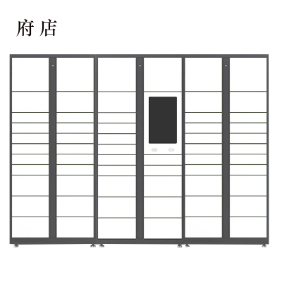 府店智能快递柜小区快递自提柜派件柜室外寄存柜信报箱储物柜一主两幅61格