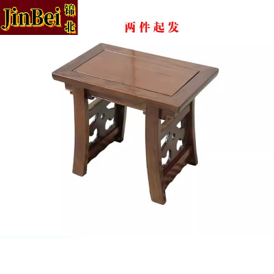 锦北靠背椅配套桌椅单人坐椅家用木凳商用办公椅功夫泡茶椅 将军凳(两件起发)