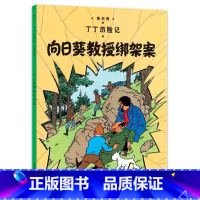 [大开本17-向日葵教授绑架案] [正版]埃尔热丁丁历险记全套22册大开本绘本漫画故事书 一二三年级小学生有趣课外阅读书