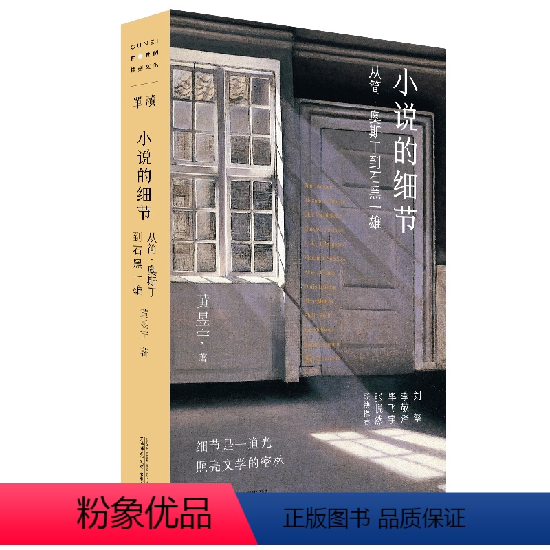 [正版]图书 小说的细节 黄昱宁 著 广西师范大学出版社 单读 / 铸刻文化 出版 北京贝贝特