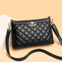 包包女包新款2026斜挎单肩包时尚菱格绣线女士小方包欧美