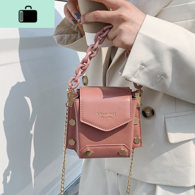 ins百搭迷你小包包女包2020流行新款潮时尚网红斜挎包链条手提包NEW LAKE