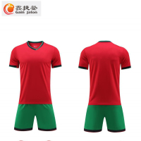 鑫捷登 可印字定制运动服足球服AGRY-WD405/426/2501/2526 1套