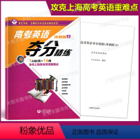 [正版]世纪外教名师指导高考英语精练系列 高考英语夺分精练 冲刺B版 一小时/周 攻克上海高考英语重难点 上海教育出版
