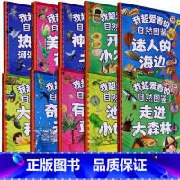 走进大森林 [正版]我爱看的自然图鉴系列绘本 10册 可以单发 幼儿园精装硬壳硬皮绘本 3-6岁幼儿童早教启蒙科普绘本图