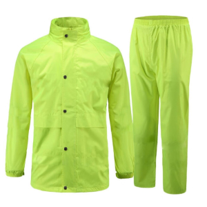 卡娅伦KTLYY12 均码 分体式 雨衣 (计价单位:件) 荧光绿色