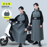 正雨雨衣全新升级舒适耐磨时尚新款隐藏大口袋加厚防暴雨雨衣9063