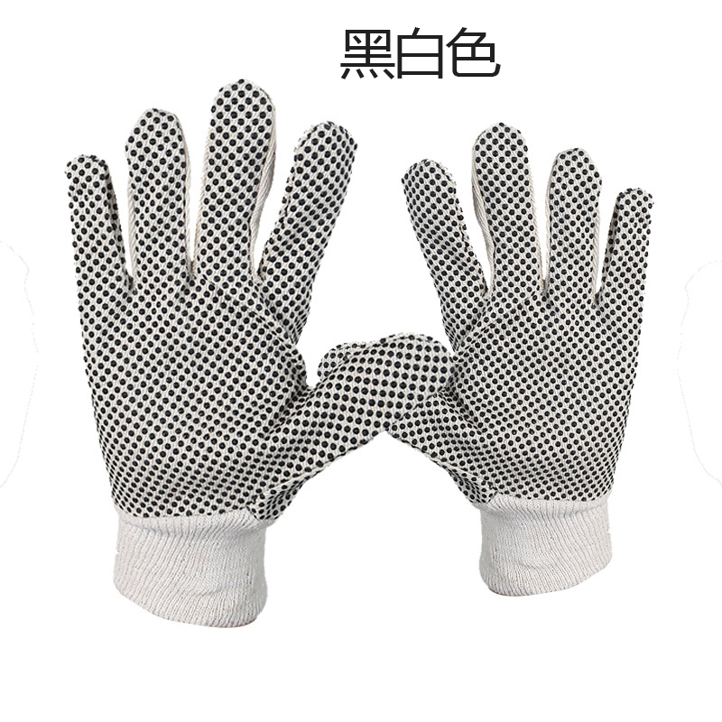 TDUO 点珠帆布手套 I161 双