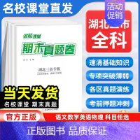 语文[人教版] 七年级下 [正版]湖北三市专版2024新版名校课堂期末真题卷七年级八年级下册测试卷全套语文数学英语物理人