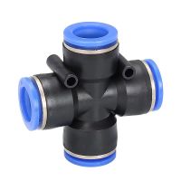 中锦科技 气管快速接头 十字四通接头 PZA-8 个