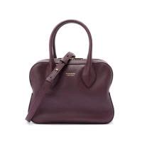 Ferragamo女士小号棕色真皮手提斜挎两用包 百搭时尚休闲单肩包 送女友