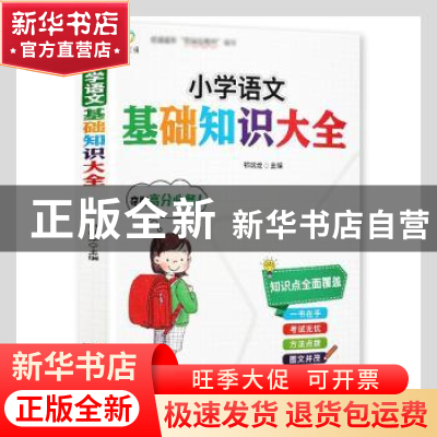 正版 小学语文基础知识大全 祁瑞龙主编 云南美术出版社 97875489