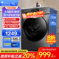 小天鹅滚筒洗衣机v23全自动变频10公斤大容量家用羽绒服洗除菌除螨 TG100V23PRO [洗净比1.1新款]