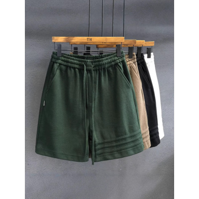 运动休闲工装短裤男士裤子2025夏季宽松五分裤美式卫裤