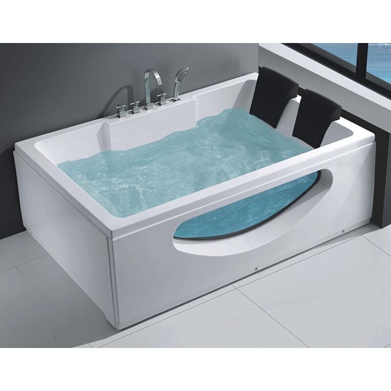 8米恒温泡泡浴缸冲浪按摩(左裙)≈1.8m波迷娜bomina