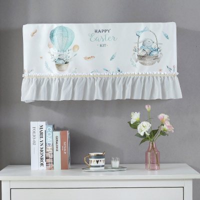 家柏饰(CORATED)空调罩挂机防尘罩北欧开机不取挂式空调套 摇篮兔子 1P~1.5P[空调长度83-88cm适用]