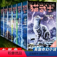 [6册]猫武士七部曲 [正版]猫武士七部曲全套6册 动物故事小说 迷失群星静默冰融叠影重障暗由心生小学生课外阅读书籍儿童