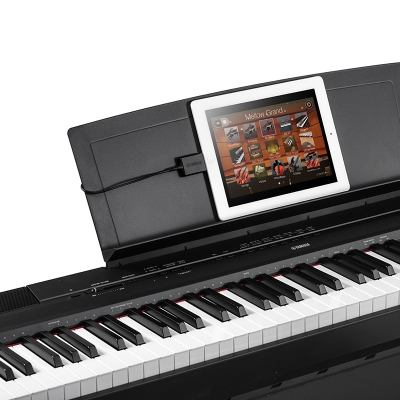 雅马哈(YAMAHA)电钢琴88键重锤p115b智能电子钢琴成人专业家用p-125初学者