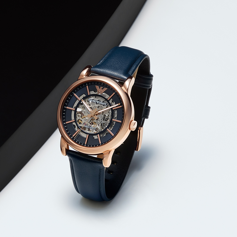 emporio armani阿玛尼情侣手表 时尚男女情侣款腕表一对 送女友 情人