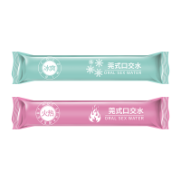 交悦口娇水冰火双感男女共用夫妻情趣冰热感性用品床上用品冰感热感水 1支冰(薄荷味)+1支火(草莓味)口爱水体验装