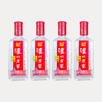 泸州老窖 头曲 52度 125ml*24瓶 浓香型白酒