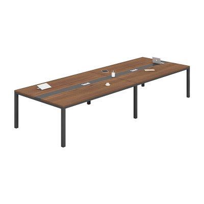 中豫鑫泽 ZYXZ5030157 会议桌长桌小型简约现代长条桌培训桌洽谈桌 3.0米单桌