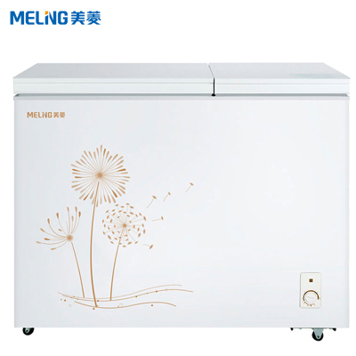 [顺丰入户]美菱(MELING) 220升BCD-220DT冰柜家用商用 冷藏冷冻双温双室 一级节能大冰柜