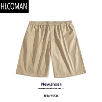 HLCOMANNewJNXS日系CityBoy风格宽松休闲短裤男夏潮牌直筒工装裤