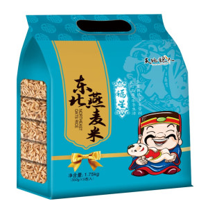 天地粮人 精品燕麦米袋装 350g*5包(单位:袋)
