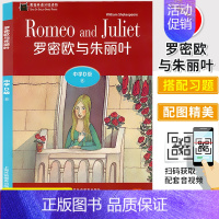 D8 罗密欧与朱丽叶 初中通用 [正版]黑猫中学英语分级阅读 中学ABCDE级123456789101112册 初一初二