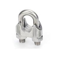 浪伍 304不锈钢钢丝绳卡头 M16 (单位:个)