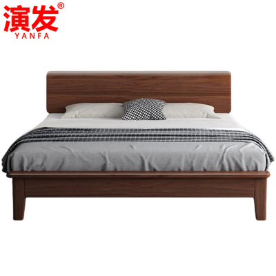 演发 实木床 180*200cm 张