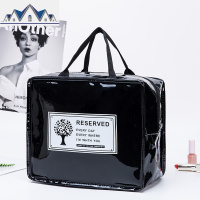 化妆包大容量多功能简约便携化妆袋女旅行化妆品收纳包防水洗漱包 三维工匠