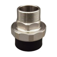 伟鹏双兴 PE外丝活接 PE110(4寸)外螺纹 个