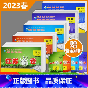 语数英物+[沪教版化学]共5本 九年级下 [正版]2023春季新版江苏密卷七八九年级上下册期末冲刺卷人教版语文数学英语化