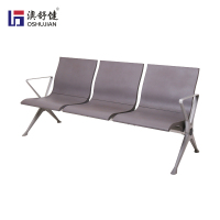 机场椅医院候诊椅公共连排椅高铁车站火车站等候椅 澳舒健 三人位排椅SJ9075-3张
