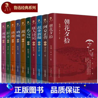 鲁迅全集10册 [正版]鲁迅全集10册 鲁迅经典文集全套 呐喊朝花夕拾故事新编野草故乡孔乙己彷徨阿Q正传祝福狂人日记作品