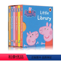 Peppa Pig little Library 手掌纸板书 [正版]英文原版 小猪佩奇和她的朋友们 Peppa Pig