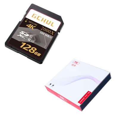 杰储(GCHUL) SD1100 128G SD卡 存储卡 (计价单位:张) 灰色